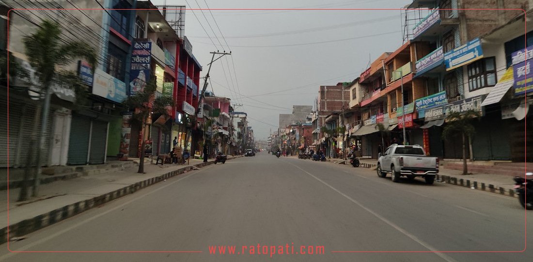   निर्वाचनले सुनसान बनेकाे वीरेन्द्रनगर (तस्बिरहरू)