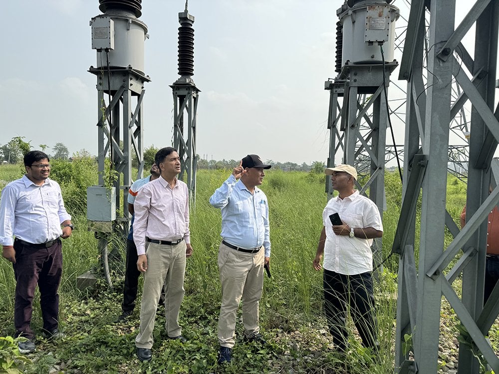 वीरगन्ज क्षेत्रको विद्युत् आपूर्ति सुधार्न ठुला क्षमताका प्रसारण लाइन तथा सबस्टेसन बन्दै