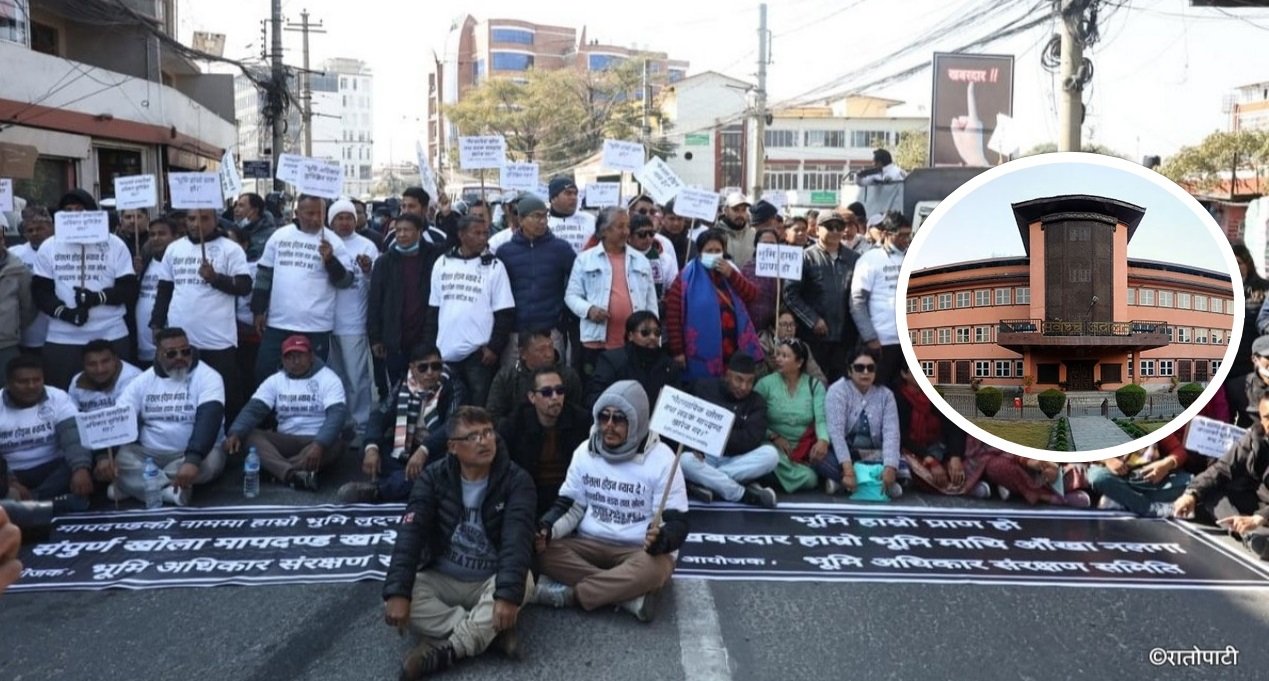   खोला किनारामा २० मिटर मापदण्ड विवाद : सर्वोच्चमा पेसी चढ्दा सडकबाट दबाब