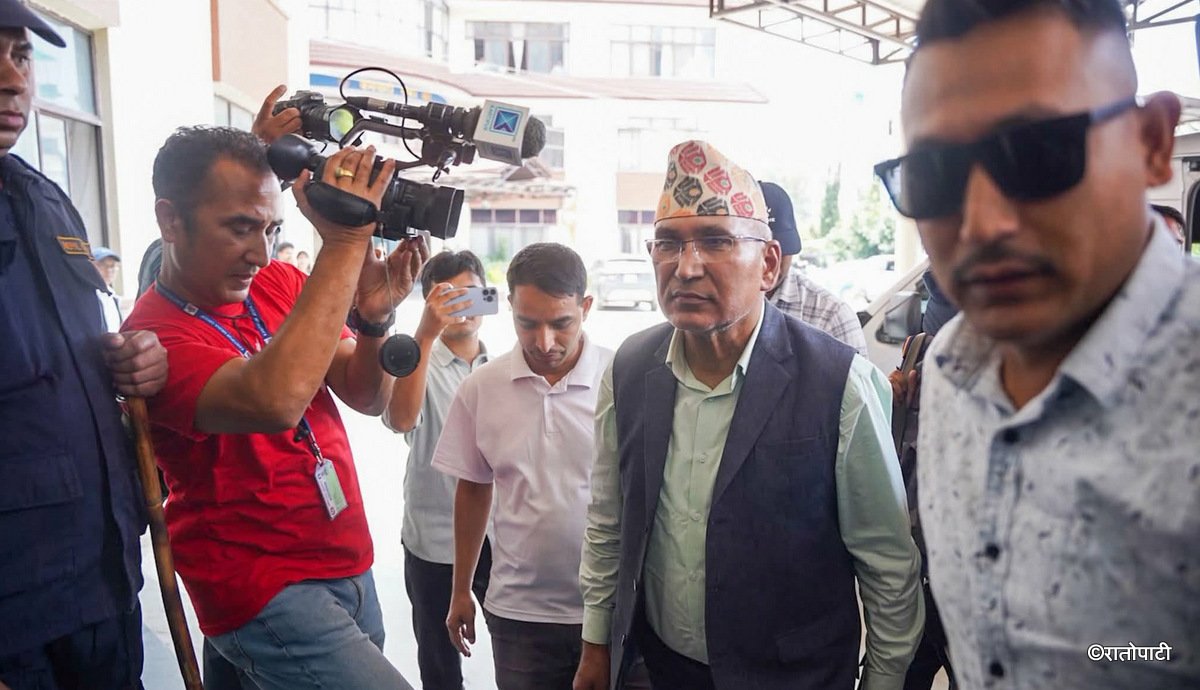 Former Deputy Prime Minister Bishnu Poudel Taken to Anti-Money Laundering Department