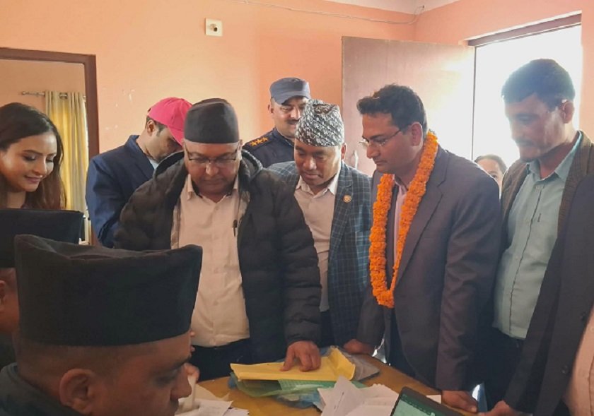   रुपन्देही–२ मा नेकपाबाट सुवास पाण्डे ‘विश्वदीप’ले दर्ता गराए उम्मेदवारी