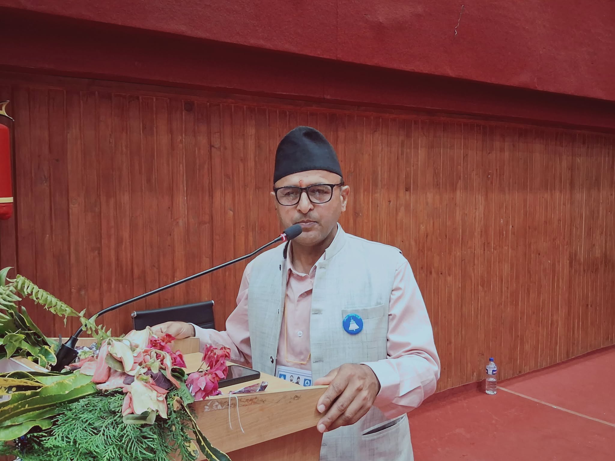 रास्वपा तनहुँको सभापतिमा विश्व बास्तोला विजयी
