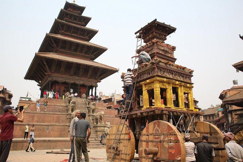 Bisket Jatra preparation.-1772