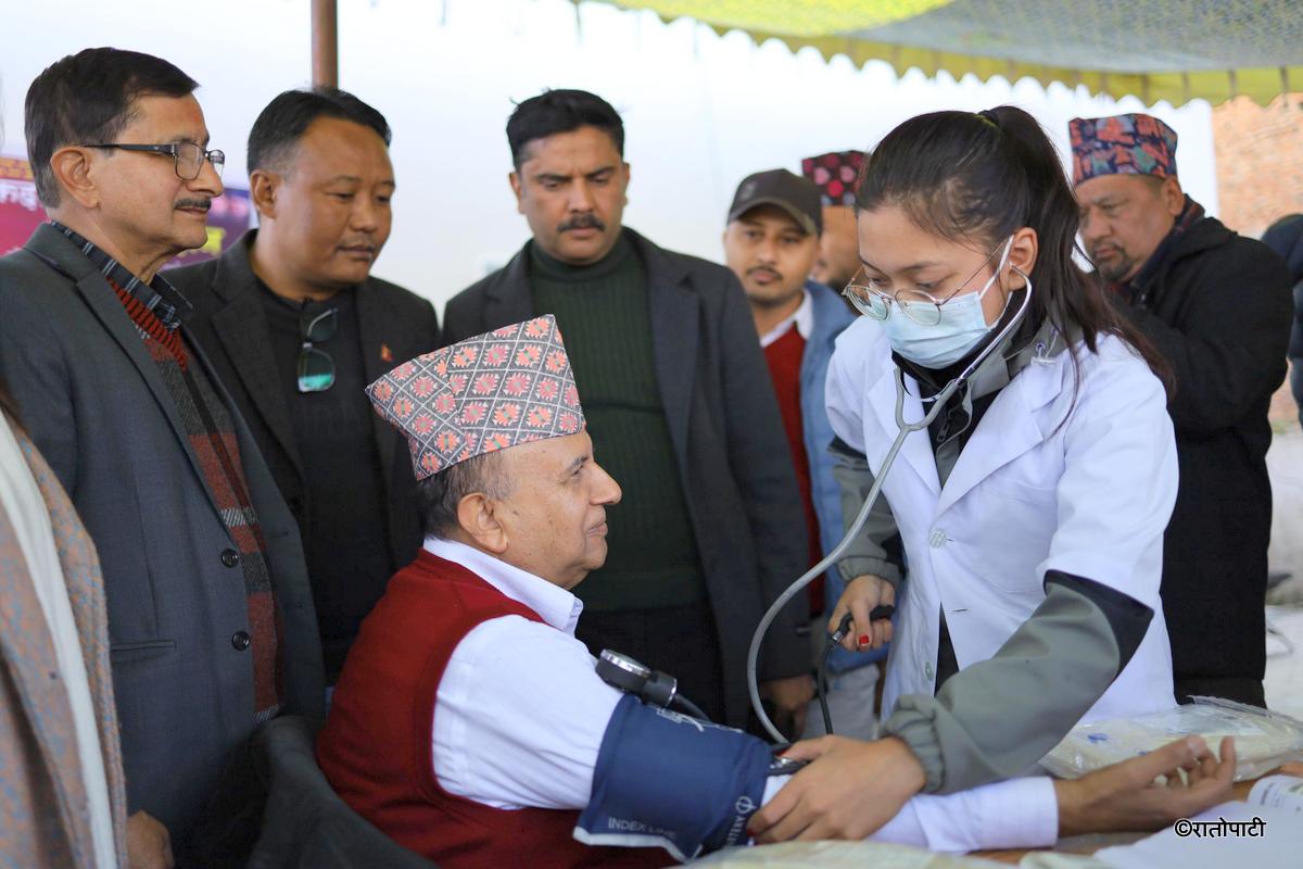   च्यासलमा रक्तदान कार्यक्रम, महासचिव पोखरेलद्वारा उद्घाटन