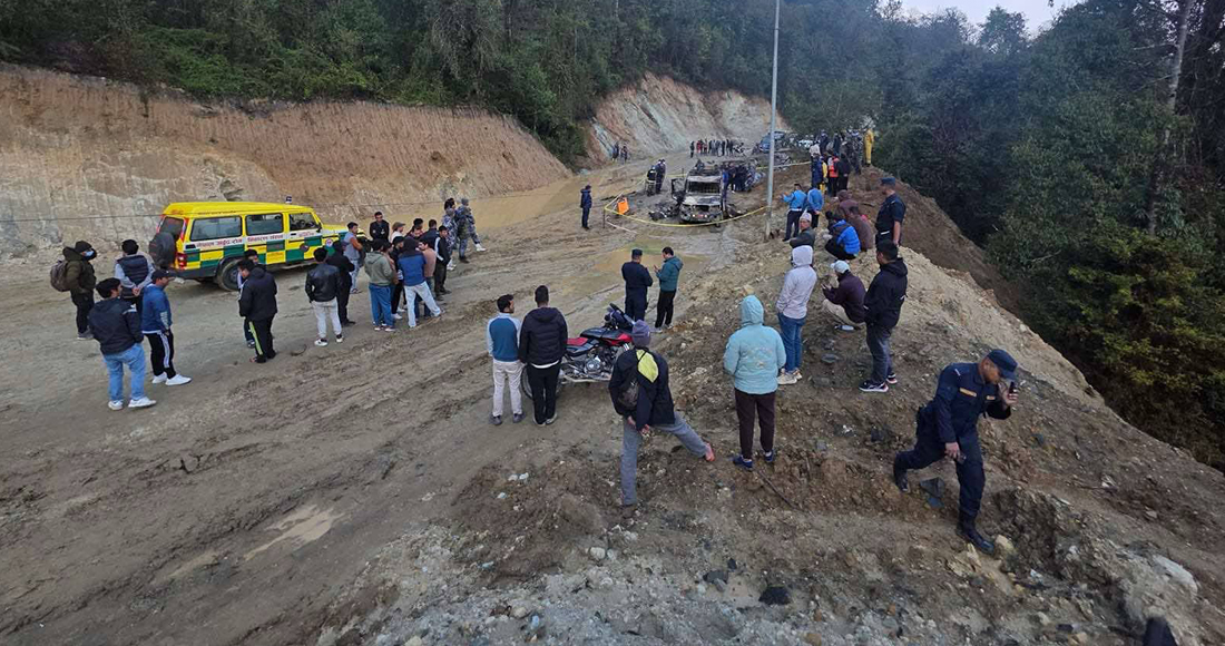 बोलेरोमा करेन्ट लागेर आगलागी हुँदा ४ जनाको मृत्यु