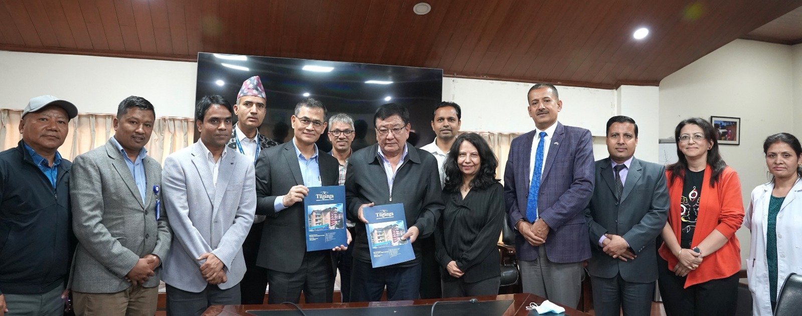 आँखा स्वास्थ्य सेवा र शिक्षा विस्तार गर्न तिलगंगा र बिपी प्रतिष्ठानबिच सम्झौता