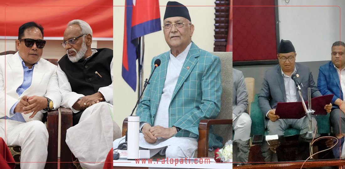  १० बजे १० समाचार : अन्ततः बागमतीमा मुख्यमन्त्रीले दिए राजीनामा, राजतन्त्रबारे बोले ओली
