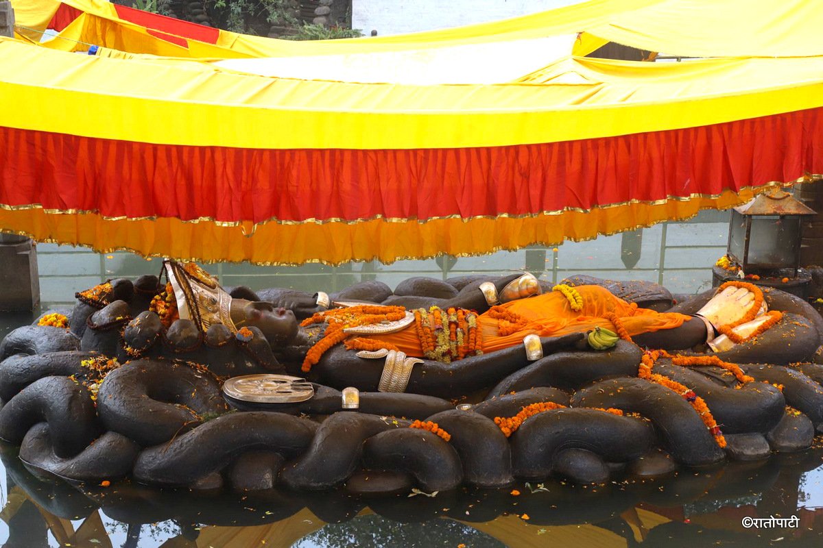 Budanilkantha mandir_Nepal Photo library14