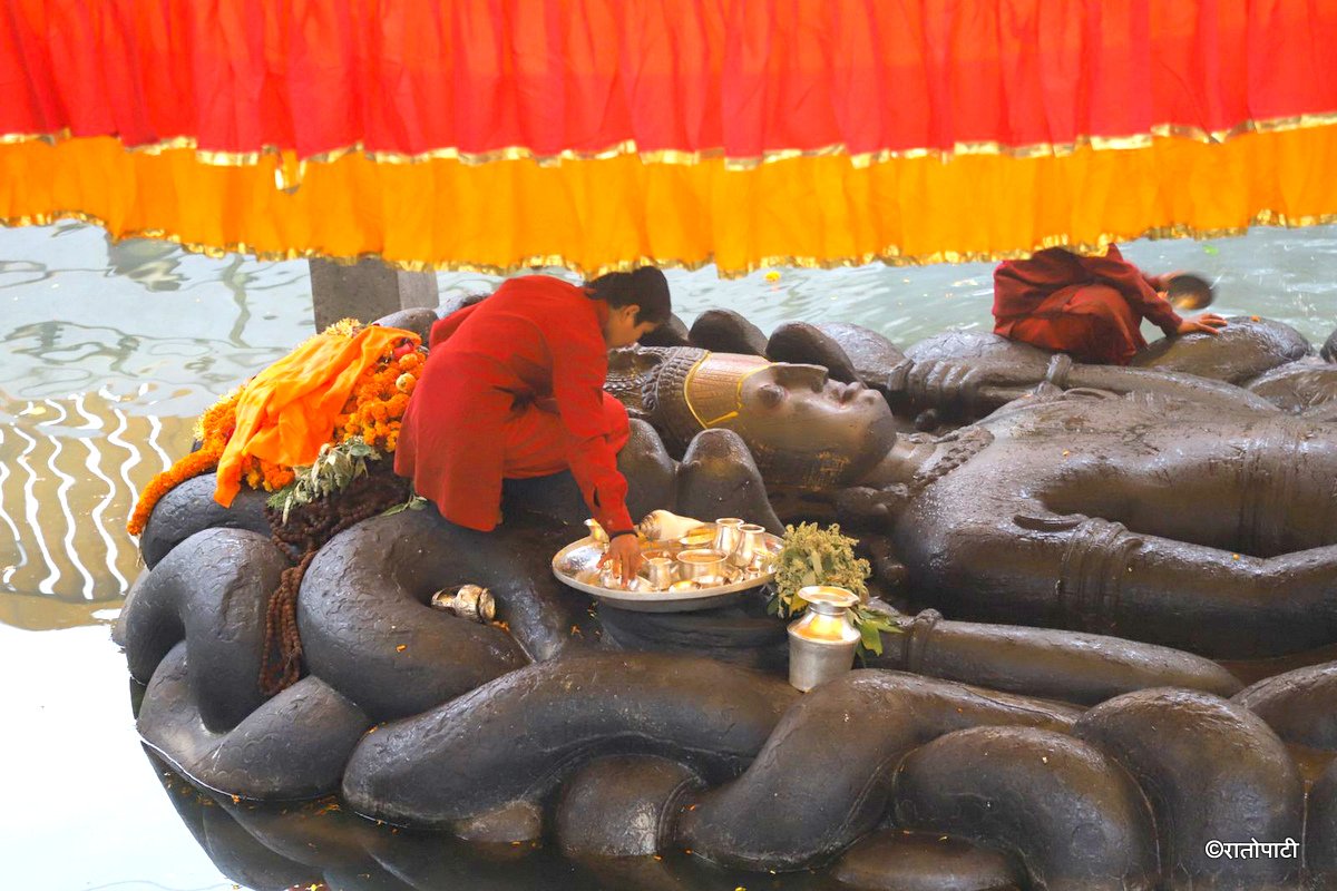 Budanilkantha mandir_Nepal Photo library7