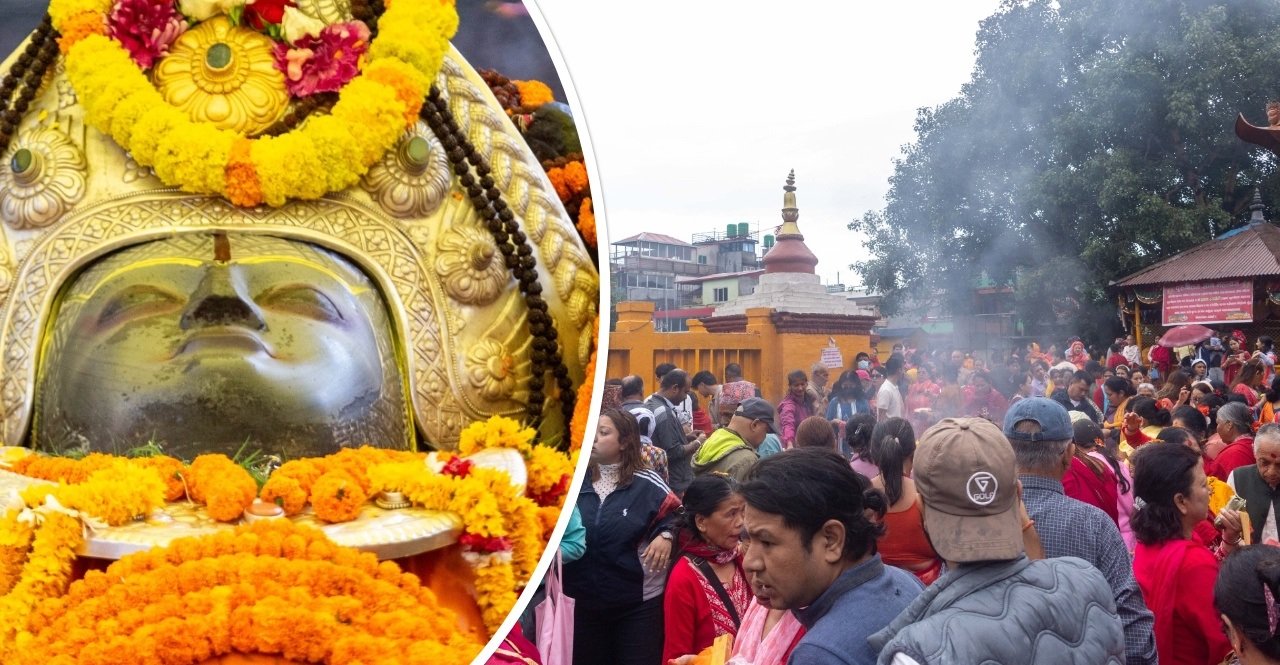 Devotees Flock to Budhanilkantha Temple for Parma Ekadashi