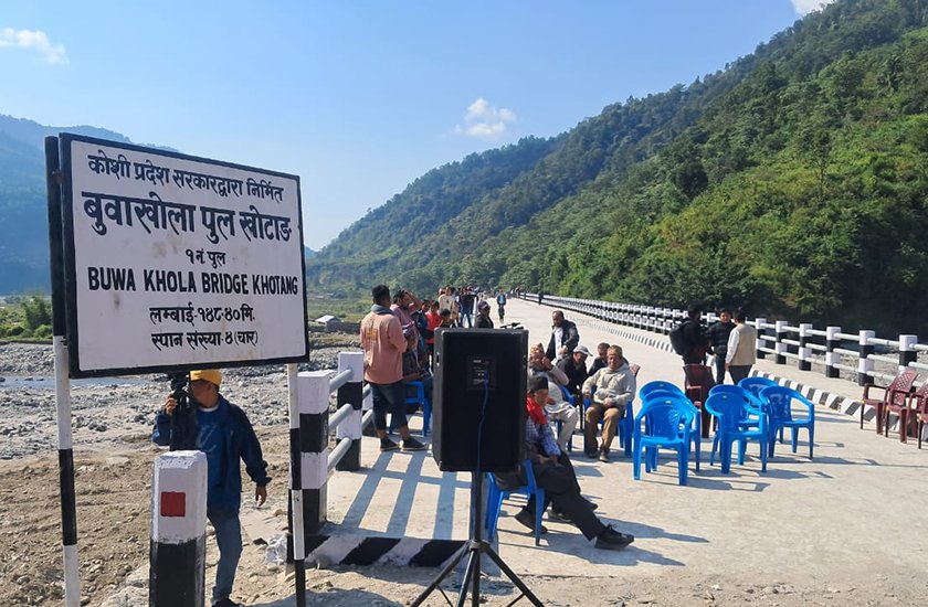 Buwakhola Bridge Khotang