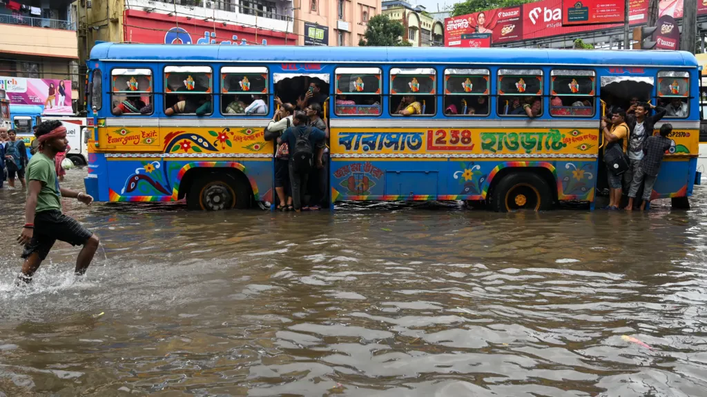  कोलकातामा ३९ वर्षयताकै सबैभन्दा भारी वर्षा