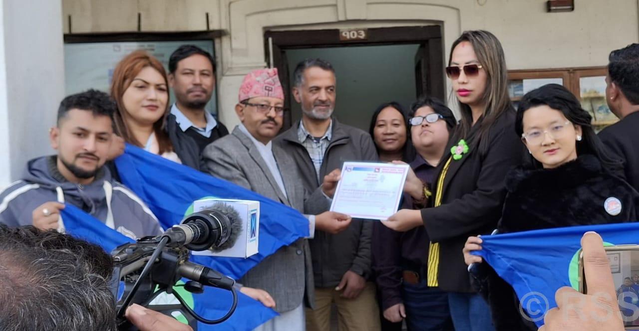   दल दर्तासहित लैङ्गिक तथा यौनिक अल्पसङ्ख्यक समुदाय राजनीतिक यात्रामा