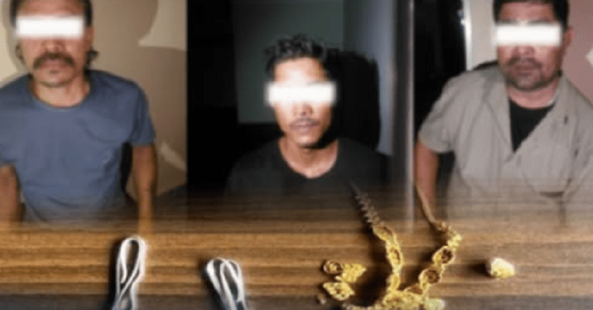 Three Arrested for Bag Theft on Public Bus