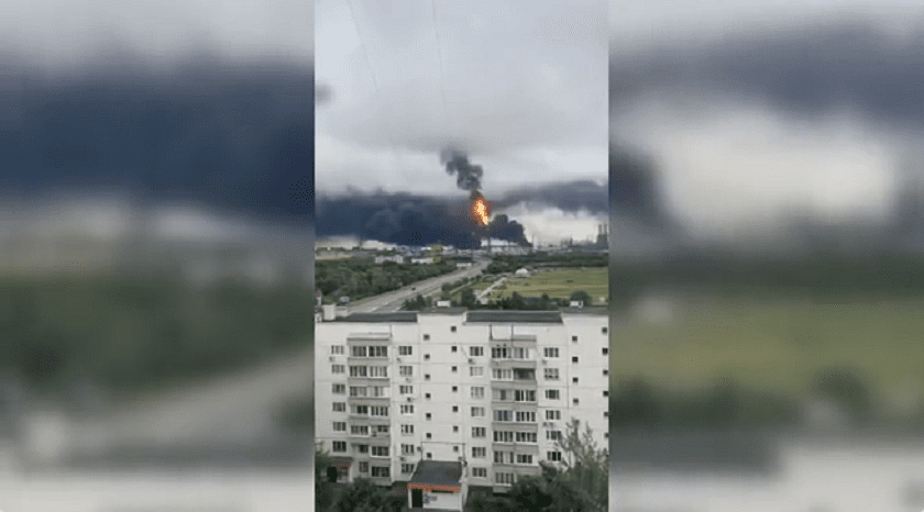 Ukraine Launches Drone Attack on Moscow Oil Refinery