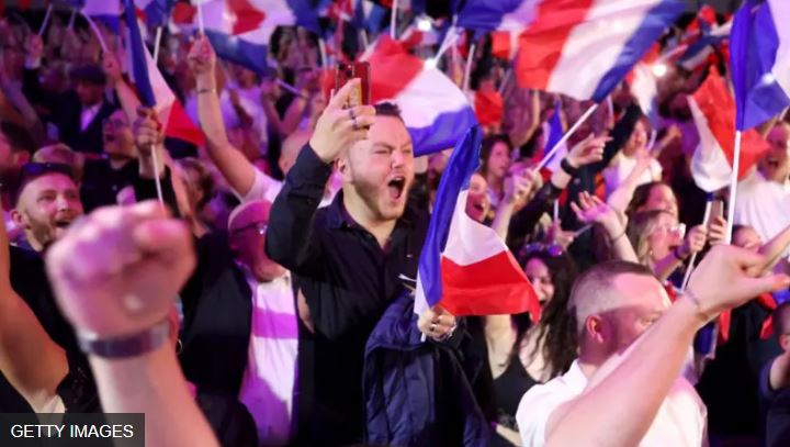 फ्रान्सेली निर्वाचनमा दक्षिणपन्थी पार्टीको अग्रता