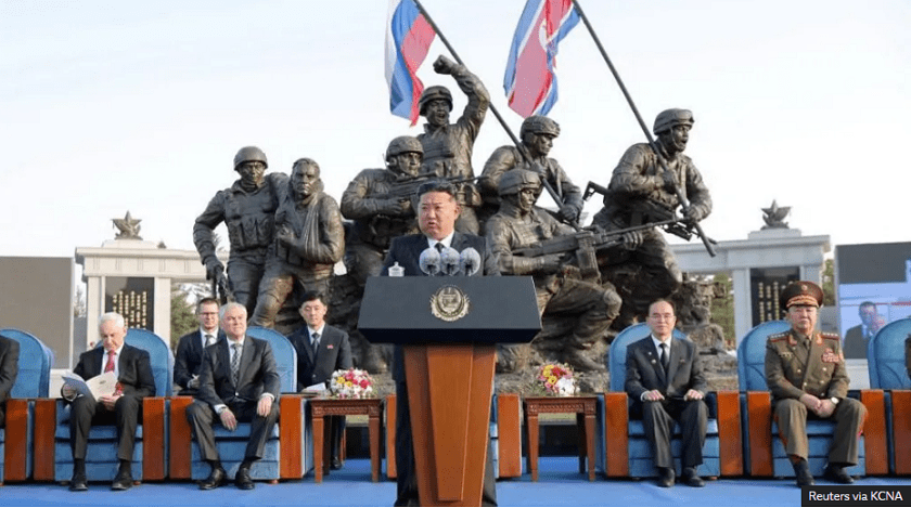 North Korean leader Kim Jong Un praises soldiers who choose suicide over capture in Ukraine