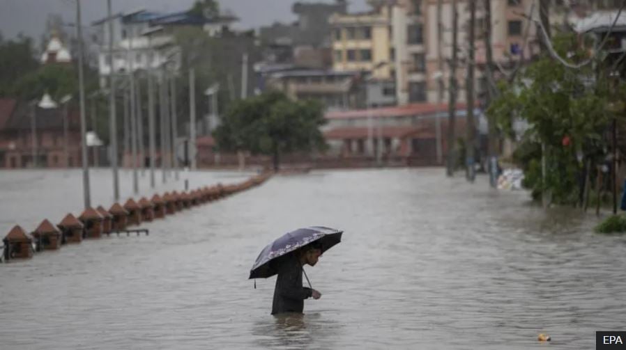 बाढीको चपेटामा दक्षिण एसिया