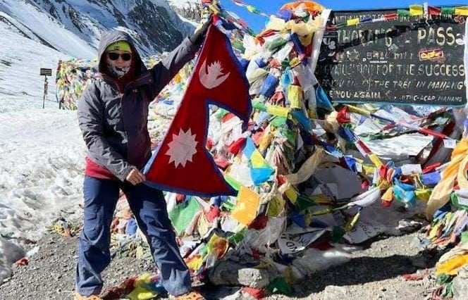 अफ्रिकाको किलिमन्जारो आरोहण गर्दै अभिनेत्री दीया पुन