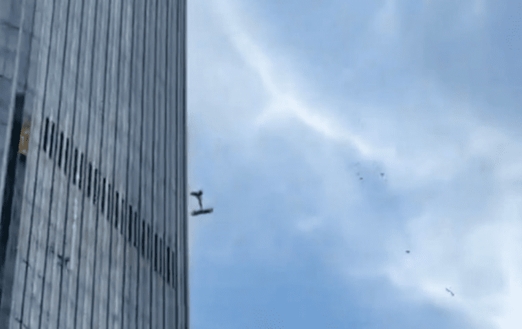 Small Plane Crashes Into Beijing Skyscraper