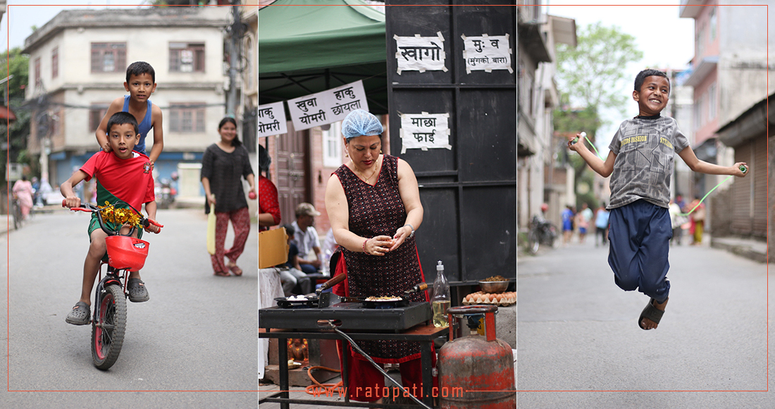 हाँडीगाउँमा यसरी मनाइन्छ कार फ्रि डे (तस्बिरहरू)