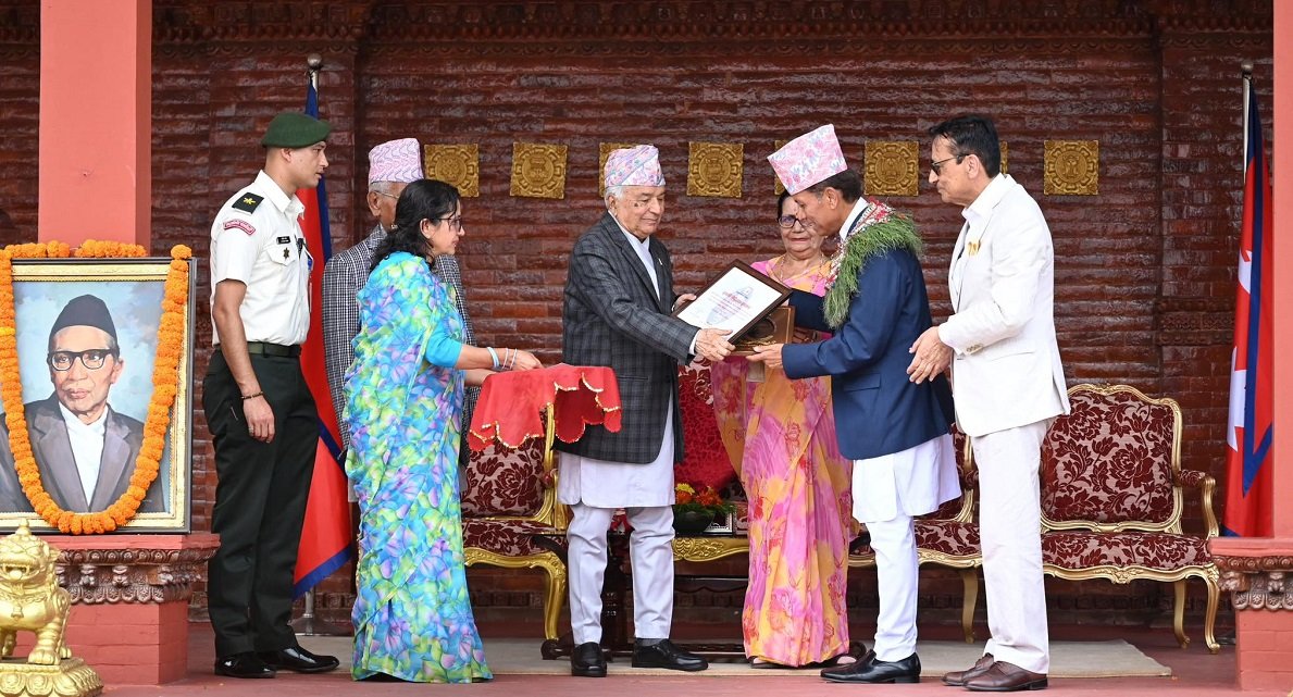 President Paudel Emphasizes Language, Literature, and Culture as Identity