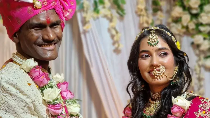   छालाको रङको कारण नवविवाहित जोडी ट्रोलको निशानामा
