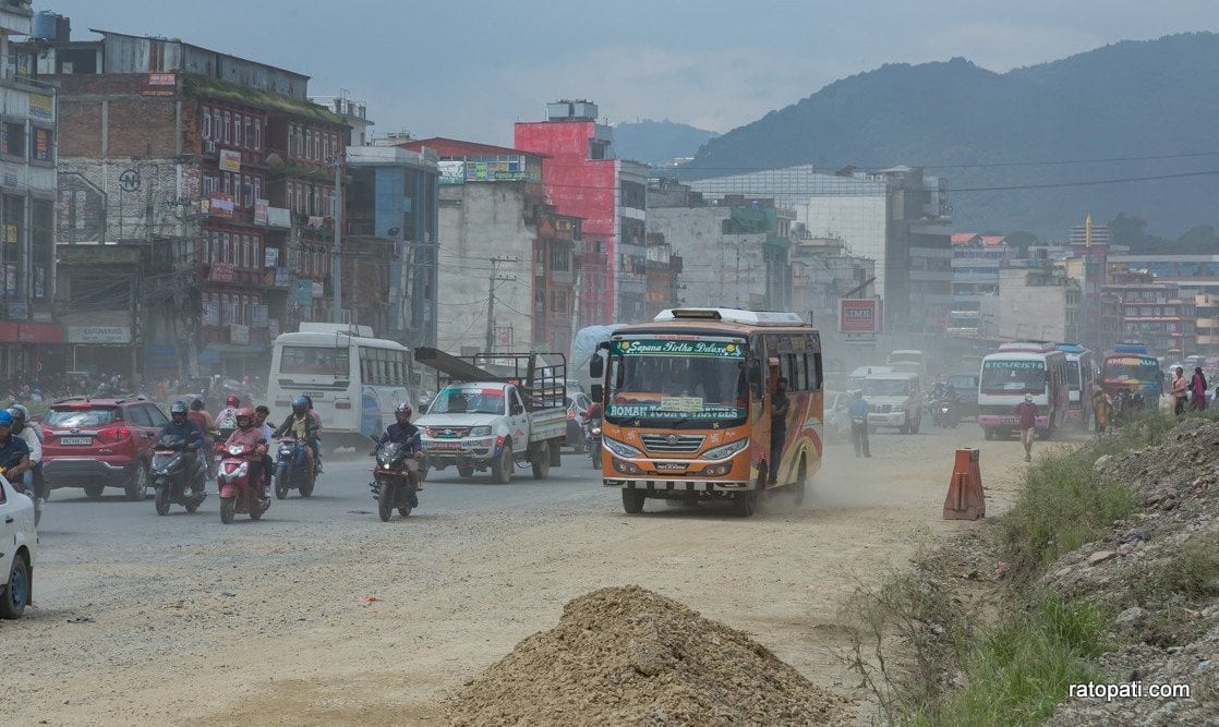 चक्रपथ विस्तार नहुँदा स्थानीयलाई सास्ती