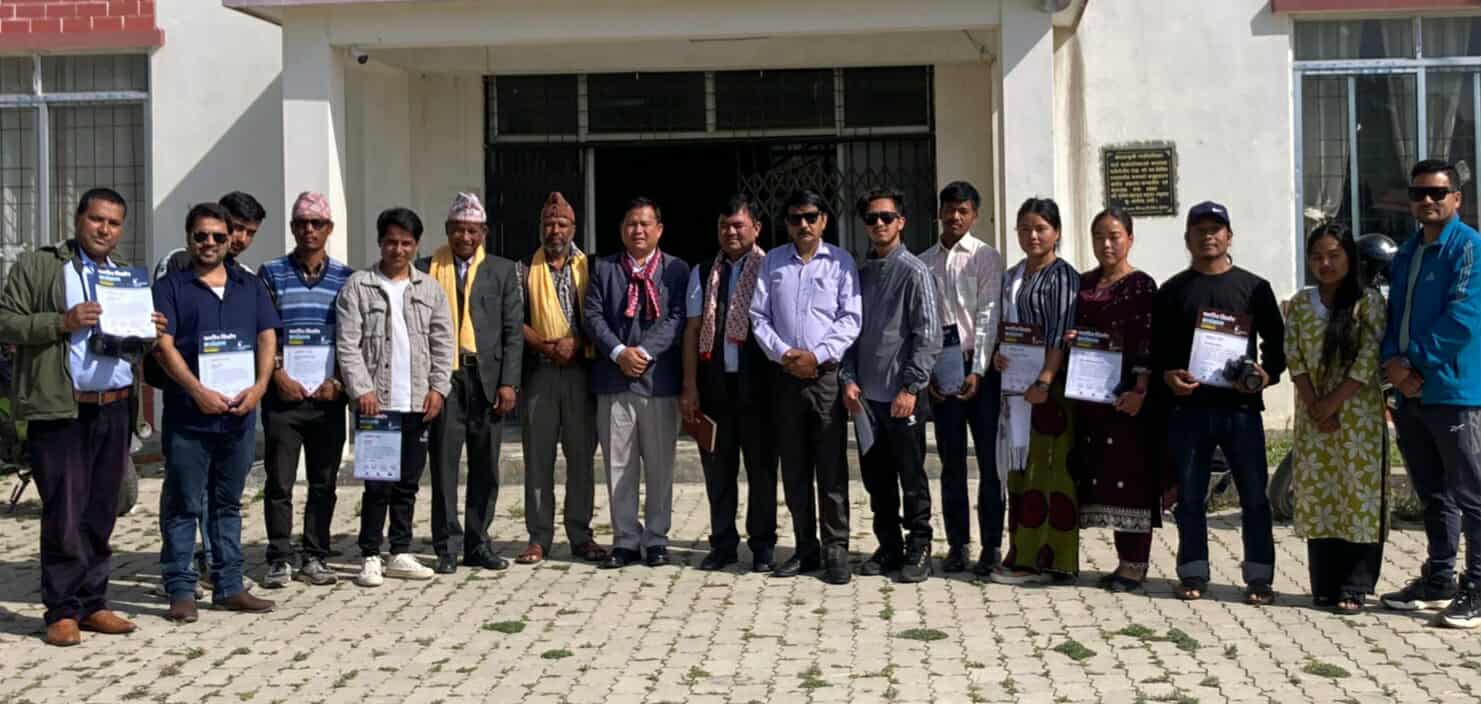 दाङमा चलचित्र निर्माण कार्यशाला सम्पन्न