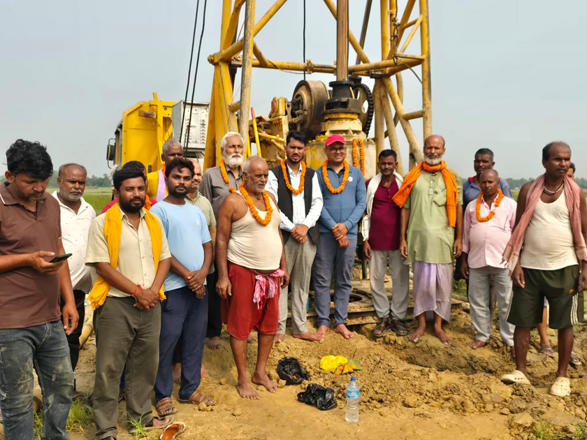 छिन्नमस्तामा एक करोड लागतको सौर्य सिँचाइ आयोजना शिलान्यास