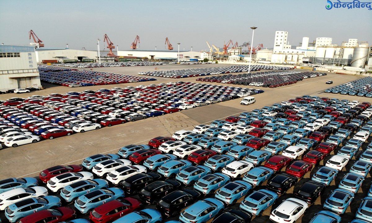 जापानलाई उछिन्दै चीन बन्यो सबैभन्दा धेरै कार निर्यात गर्ने मुलुक