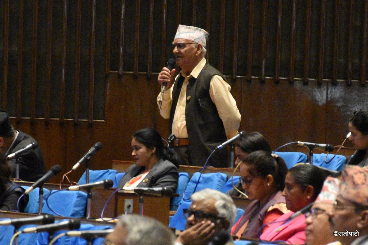 सांसद केसीको प्रश्न : २२ वर्षदेखि निर्माणाधीन पुष्पलाल राजमार्ग किन बनेन ?
