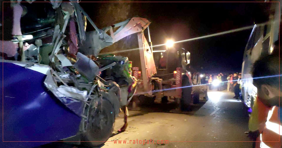 चितवन दुर्घटना : घाइते ट्रक चालकको उपचारको क्रममा मृत्यु