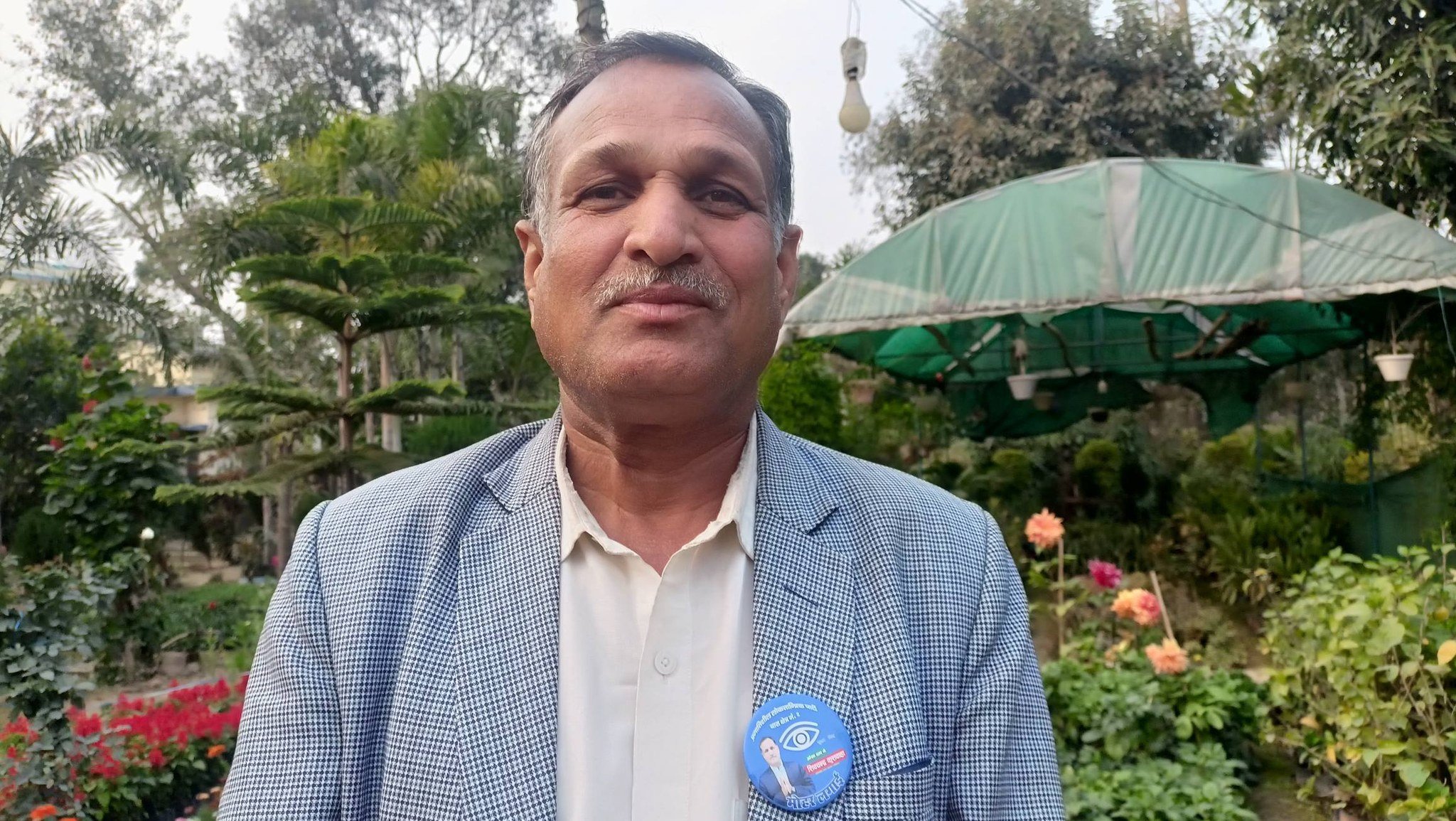 chiv उहाँ प्रतगीशिल लोकतान्त्रिक पार्टीका उम्मेदवार शिवचन्द्र कुशवाहा हुनुहुन्छ