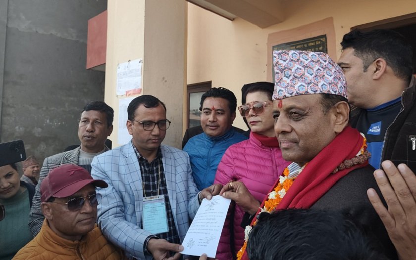   रुपन्देही क्षेत्र–२ बाट कांग्रेसका चुन्नुप्रसाद पौडेलले गराए उम्मेदवारी दर्ता