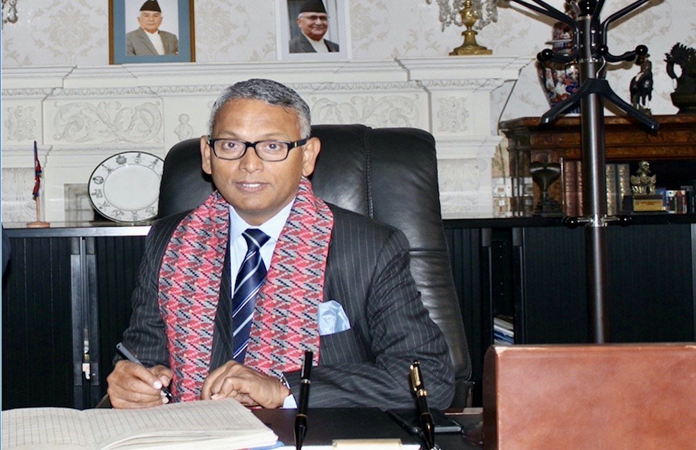   राजदूत घिमिरे आज स्वदेश फर्किँदै, कार्यवाहकको जिम्मेवारी दुवाडीलाई