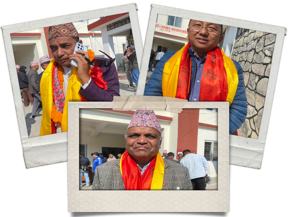 कास्कीका तीनै क्षेत्रमा नेकपाका उम्मेदवारले गराए उम्मेदवारी दर्ता