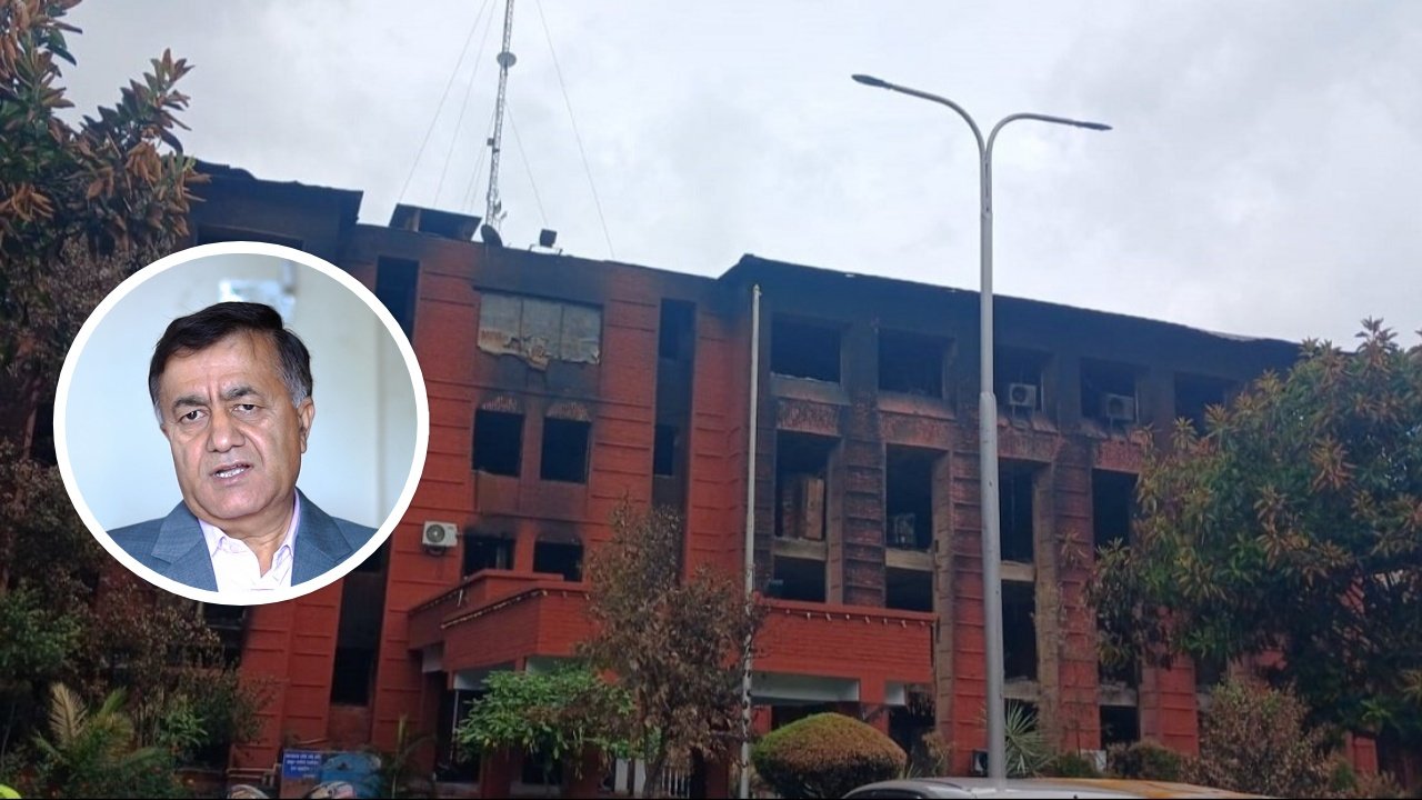   स्वास्थ्य मन्त्रालयको ‘रातो घर’सँगै एउटा इतिहास जल्यो