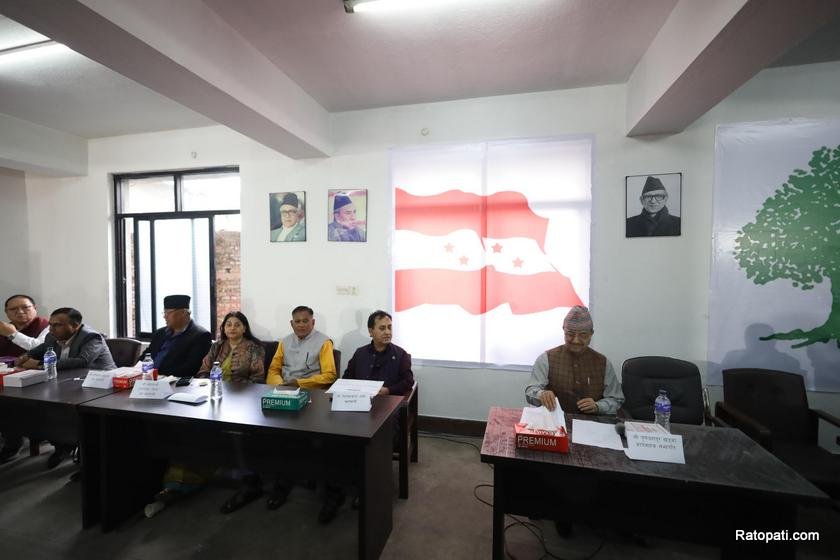   कांग्रेस केन्द्रीय समिति बैठक : आज पनि समसामयिक राजनीतिक विषयमा नेताहरुले धारणा राख्ने