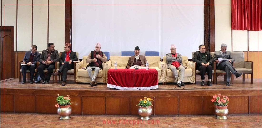 संसद् चल्दा काठमाडौँ नछाड्न सांसदहरुलाई कांग्रेसको निर्देशन