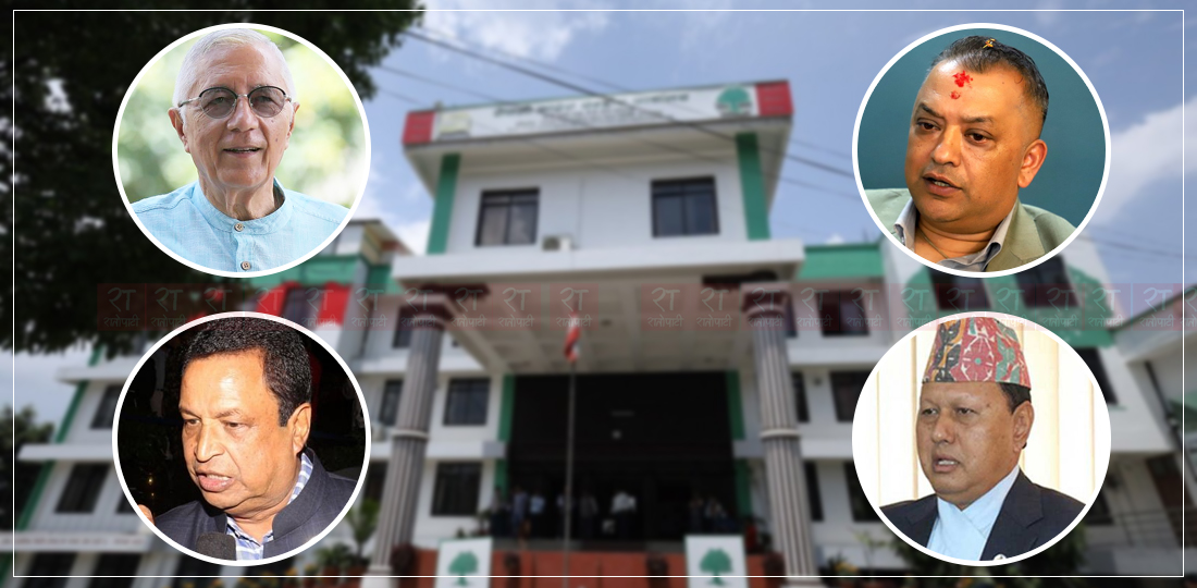   सानेपाको द‍ृश्य : शेखर भर्सेस विनोद, मोहन भर्सेस गगन