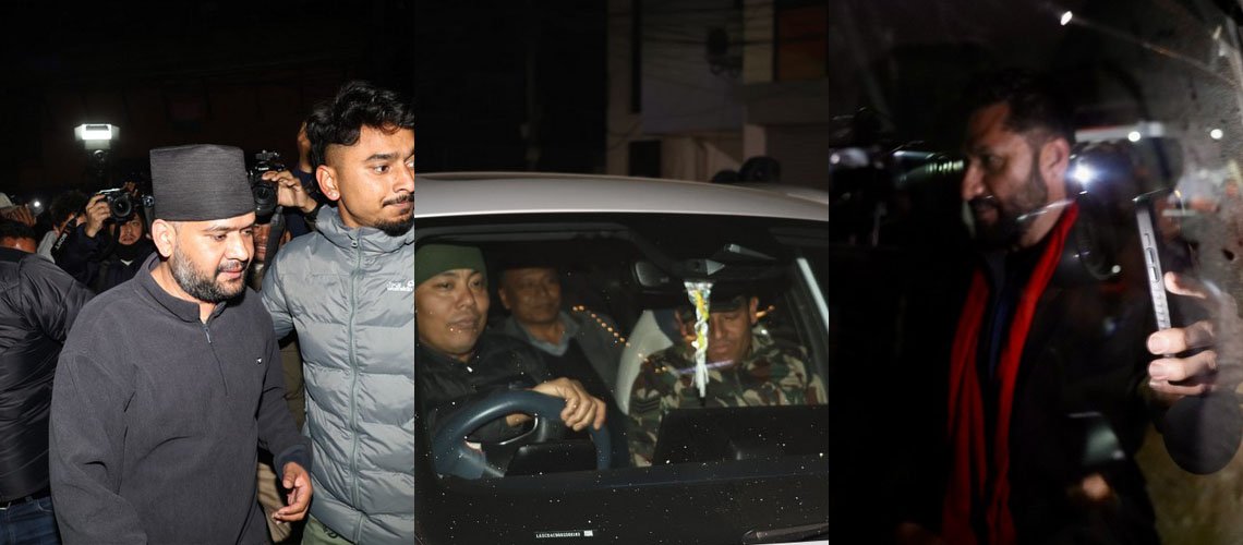   चार घण्टापछि बैठक हलबाट एक भएर बाहिर निस्किए कुलमान, बालेन र रवि (तस्बिरहरु)