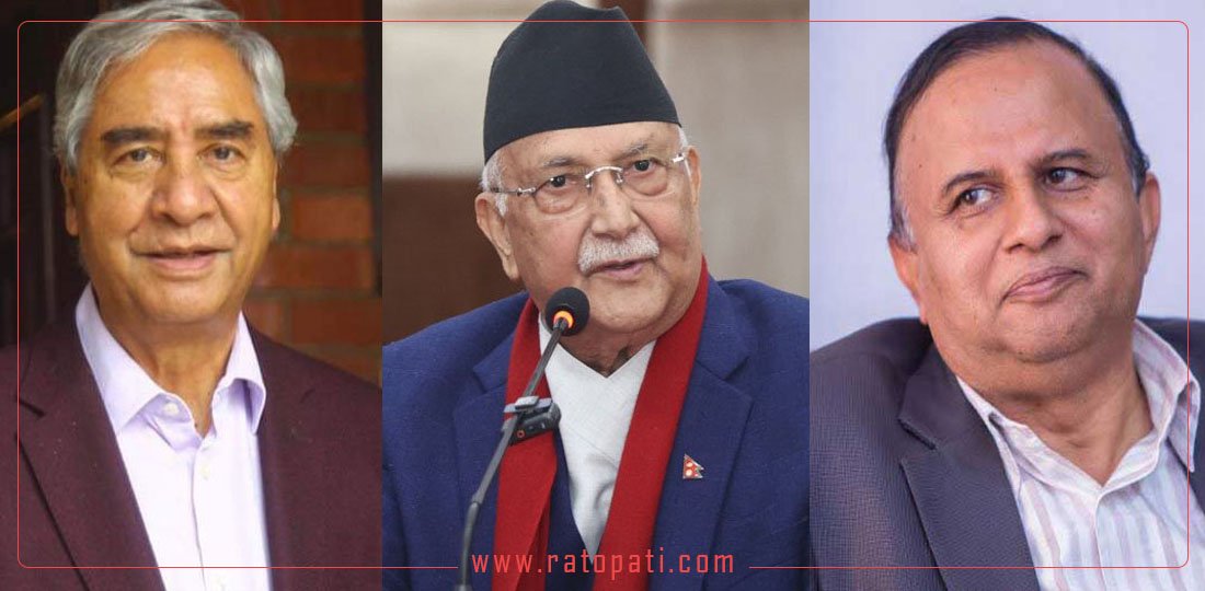 १० बजे १० समाचार : दुई घण्टासम्म ओली–देउवा वार्ता,  एमाले महासचिवको प्रस्तावलाई ओलीले गरे अस्वीकार