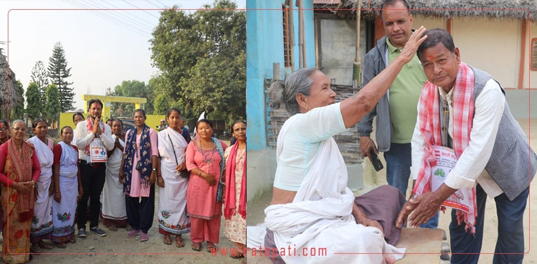 स्थानीय तह उपनिर्वाचन : ग्रामथानमा दलका नेताहरूको लस्कर