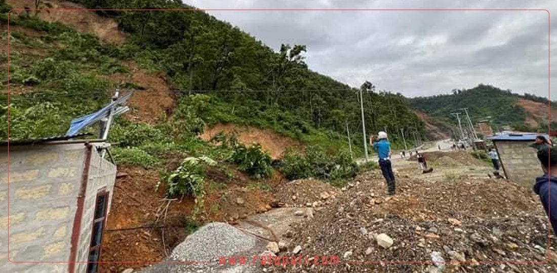 बाढीपहिराेबाट तनहुँमा एक करोड क्षति