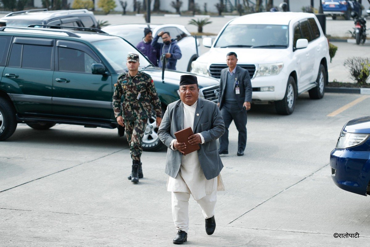 CPN UML parliamentary party meeting.-1017