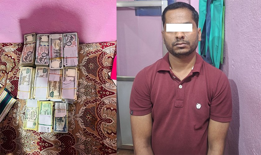 कोटेश्वरबाट करिब २९ लाख नगद र सुन चाँदीसहित भारतीय युवक पक्राउ