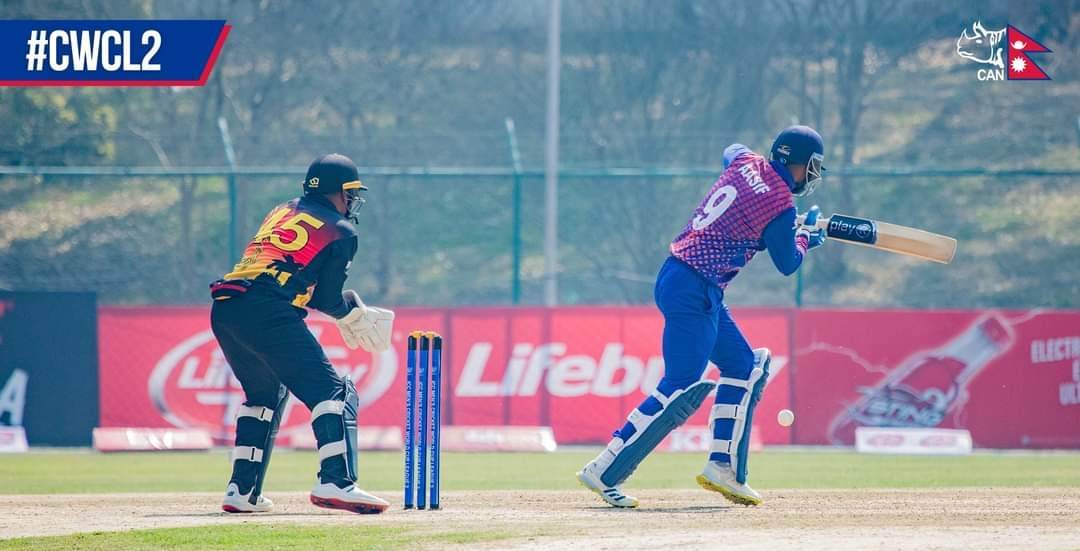 आसिफ बने एकदिवसीय क्रिकेटमा नेपालका लागि एक हजार रन बनाउने दोस्रो खेलाडी