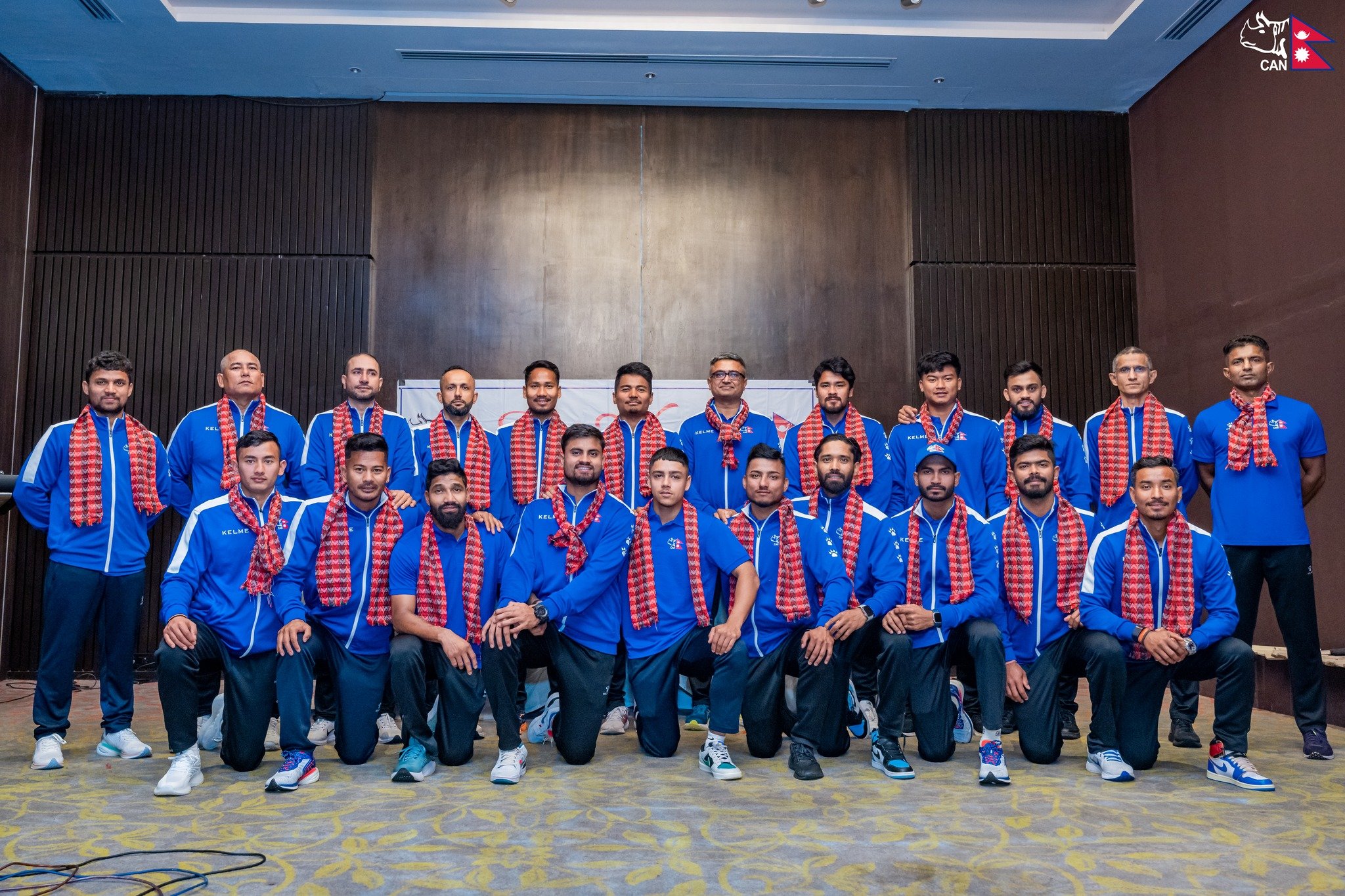 त्रिकोणात्मक शृङ्खला खेल्न भारत जाने नेपाली क्रिकेट टोलीको बिदाइ