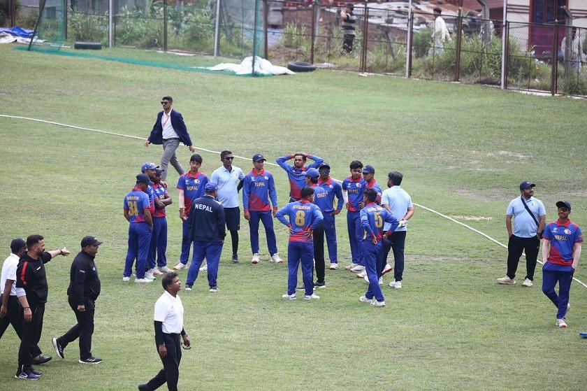 वर्षाका कारण विश्वकप खेल्ने नेपालको सपना चकनाचुर